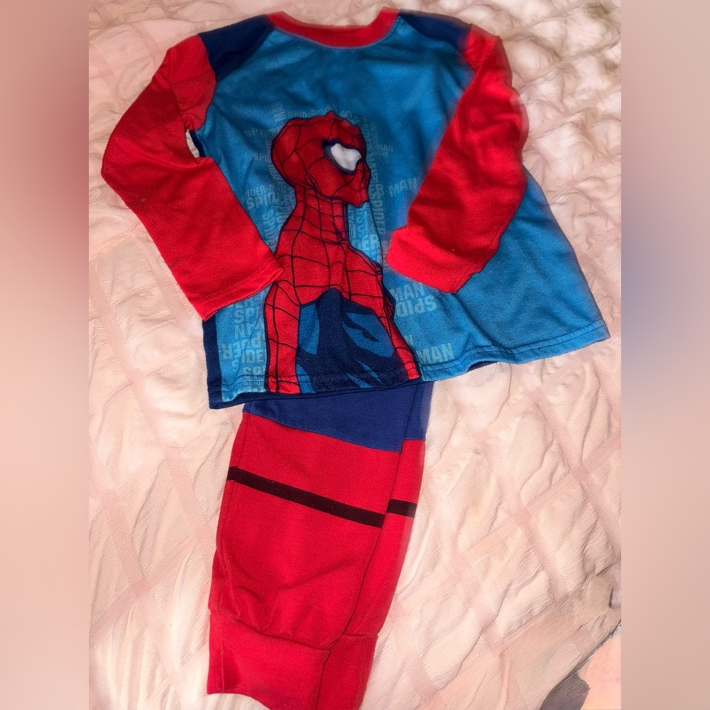 Kids Spider Hero Costume Set - Red and Blue